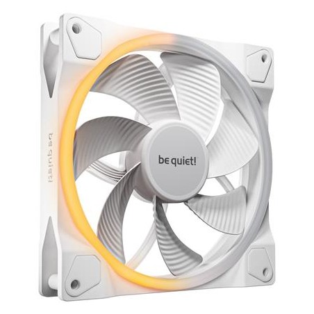 Be quiet! / ventilátor Light Wings 140mm PWM Reverse / 140mm ARGB / PWM / bílý