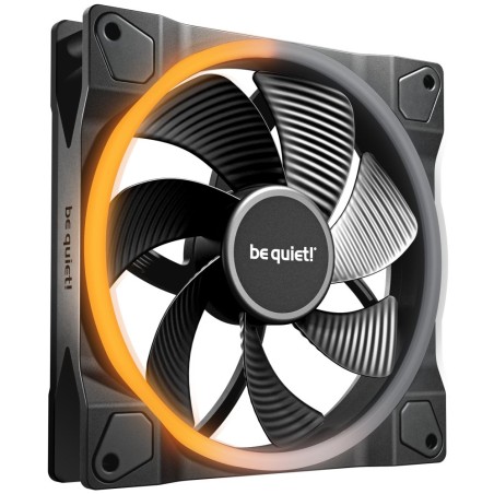 Be quiet! / ventilátor Light Wings 140mm PWM Reverse / 140mm ARGB / PWM / černý