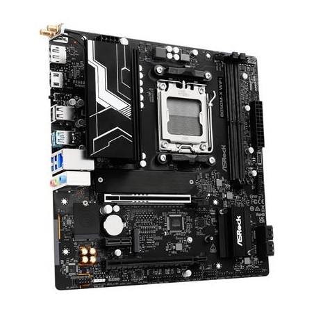 ASRock B850M-X WiFi R2.0 / AMD B850 / AM5 / 2x DDR5 DIMM / 2x M.2 / HDMI / DP / USB-C / WiFi / mATX
