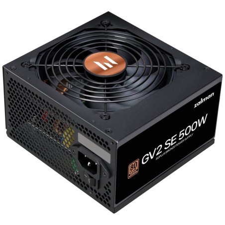 Zalman zdroj ZM500-GV2SE 500W/ ATX / akt. PFC / 120mm ventilátor / 80PLUS