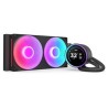 NZXT vodní chladič Kraken 280 ELITE RGB / 2x140mm RGB fan / 4-pin PWM / LCD disp. / 6 let RLKR28EB2