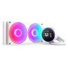 NZXT vodní chladič Kraken 280 ELITE RGB / 2x140mm RGB fan / 4-pin PWM / LCD disp. / 6 let RLKR28EW2