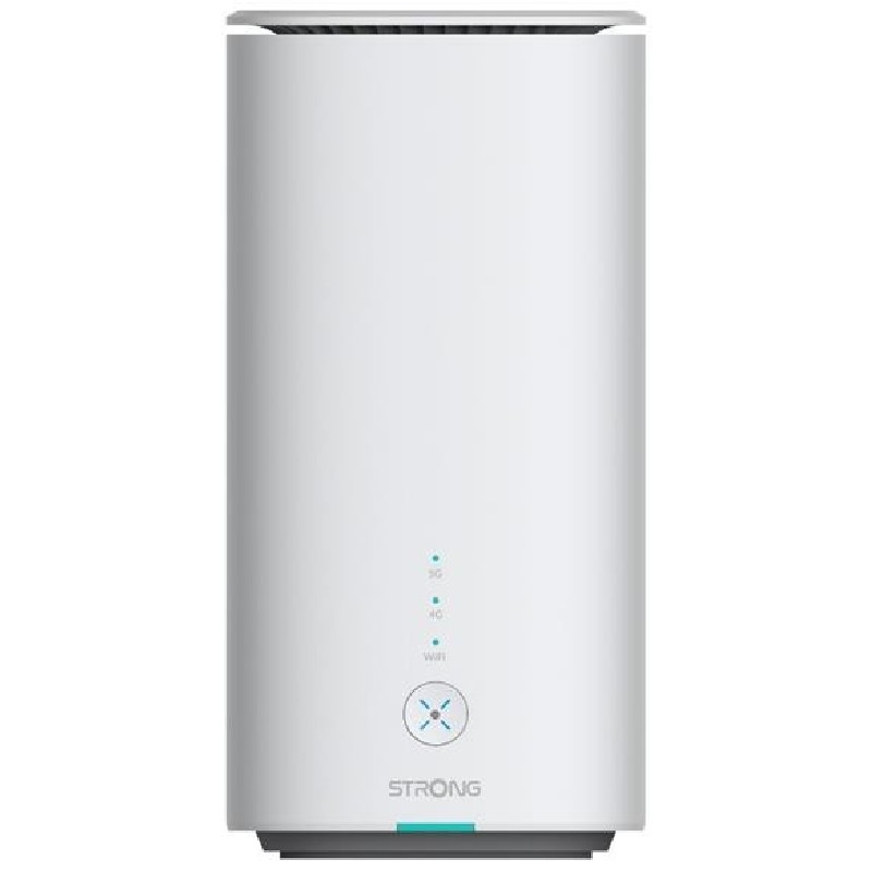 STRONG 5G LTE router AX3000/ Wi-Fi 6 standard 802.11ax/ 3000 Mbit/s/ 2x LAN/ 1x RJ11/ 1x Nano SIM/ bílý