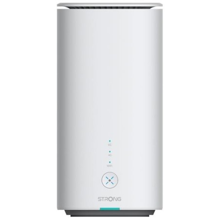 STRONG 5G LTE router AX3000/ Wi-Fi 6 standard 802.11ax/ 3000 Mbit/s/ 2x LAN/ 1x RJ11/ 1x Nano SIM/ bílý