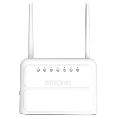 STRONG 4G LTE router 360/ Wi-Fi standard 802.11b/g/n/ 300 Mbit/s/ 2,4GHz/ 4x LAN/ 1x SIM slot/ 2 odnímatelné antény
