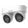 4MPix IP duální kamera s nastavitelnými ohnisky objektivu, IR/LED 30m, mikrofon, Blikac
