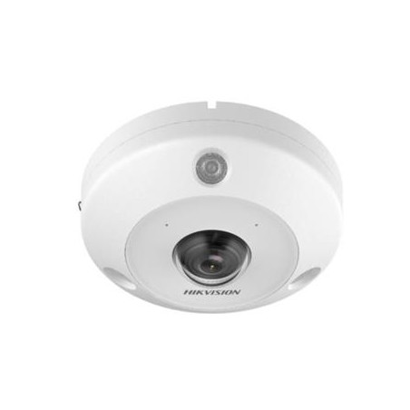 Hikvision 9 MPix IP DeepinView Fisheye kamera, IR 18m, Audio, Alarm, IP37, IK10