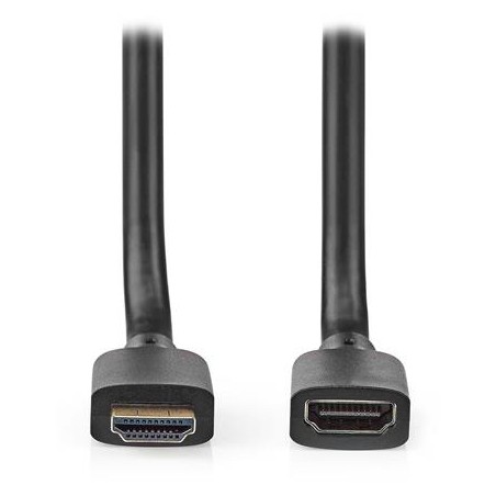 NEDIS prodlužovací Ultra High Speed HDMI 2.1 kabel s ethernetem/ 8K@60Hz/ zlacené konektory HDMI-HDMI/ černý/ BOX/ 2m