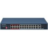 Hikvision DS-3E0326P-E/M(C) - Switch 24x 100 TX PoE, 1 Gb RJ45 port, 1 Gb combo port 230W