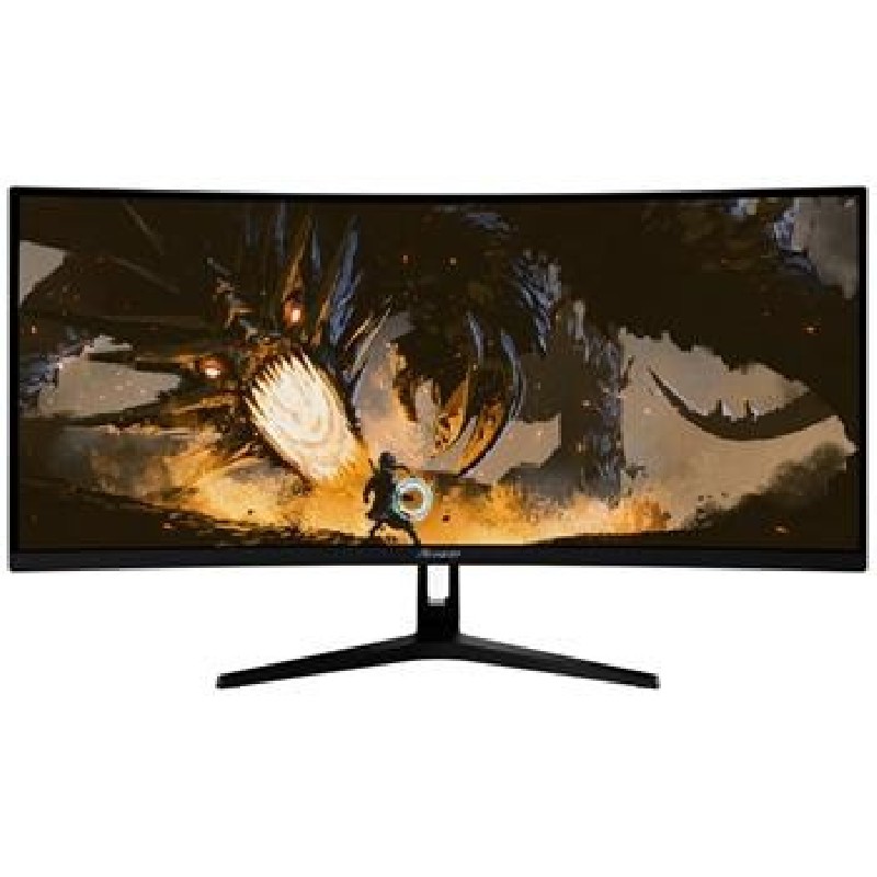 AROZZI NOVA herní monitor 34" 34T2K165 Black/ LED/ 3440x1440/ 165Hz/ VA/ 4000:1/ 1ms/ 2xHDMI/ 2xDP/ černý