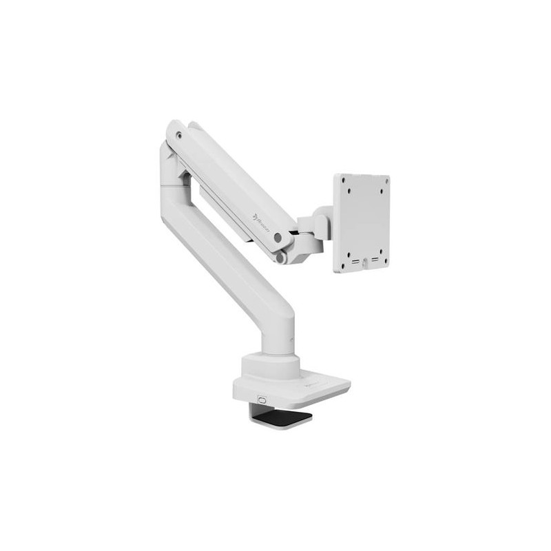 AROZZI ALZARE NEO PRO White/ stolní držák pro monitory/ plynový píst/ kovový/ bílý