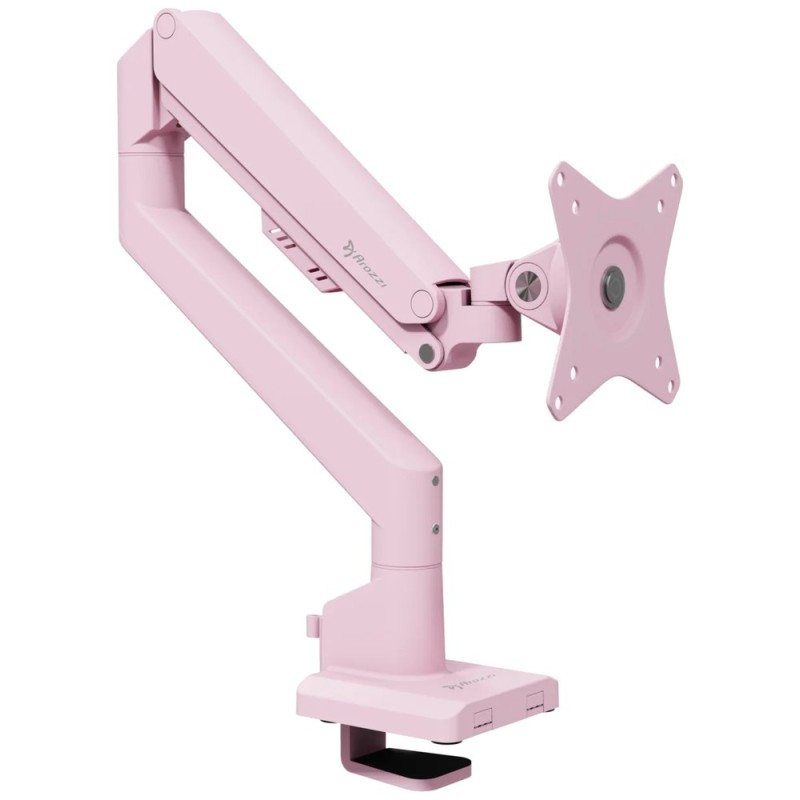 AROZZI ALZARE NEO Pink/ stolní držák pro monitory/ plynový píst/ kovový/ růžový