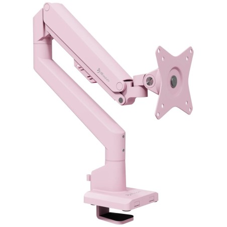 AROZZI ALZARE NEO Pink/ stolní držák pro monitory/ plynový píst/ kovový/ růžový