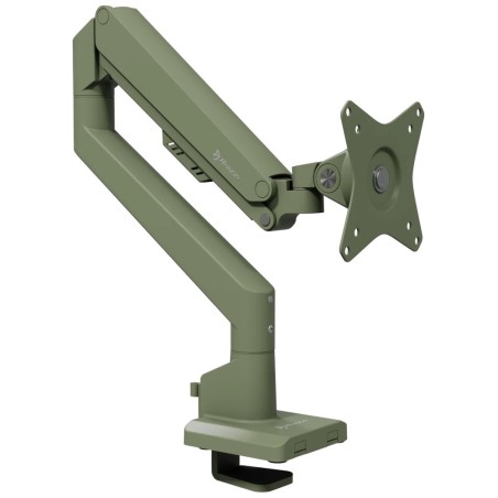 AROZZI ALZARE NEO Forest Green/ stolní držák pro monitory/ plynový píst/ kovový/ mechově zelený