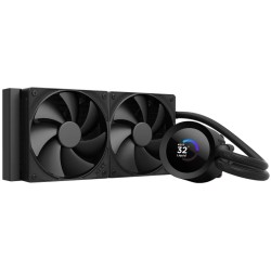 NZXT vodní chladič Kraken 240 / 2x120mm fan / 4-pin PWM / LCD disp. / 6 let RLKN240B2