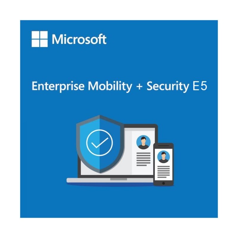 Elektronická licence: Microsoft CSP Enterprise Mobility + Security E5 předplatné 1 rok, vyúčtování ročně