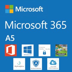 Elektronická licence: Microsoft CSP Microsoft 365 A5 for students (pro studenty) předplatné 1 rok, vyúčtování ročně