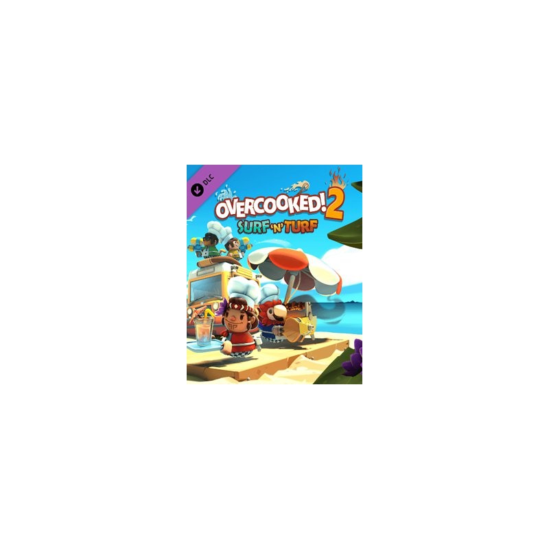 Overcooked! 2 Surf and Turf – herní rozšíření pro PC (elektronická licence)