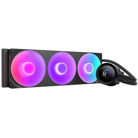 NZXT vodní chladič Kraken 360 / 3x120mm fan / 4-pin PWM / LCD disp. / 6 let RLKR360B2