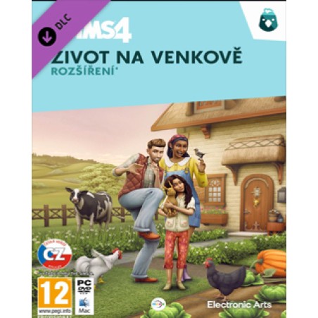 The Sims 4 Život na venkově – herní rozšíření pro PC (elektronická licence)