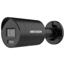 Hikvision 4MPix IP Bullet Smart Hybrid Light AcuSense kamera LED/IR 40m, mikrofon, IP67, černá