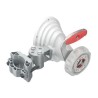 RF elements Asymetrická Horn anténa s TwistPortem, 5GHz, 17dBi, 45°