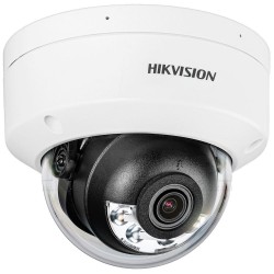 Hikvision 8MPix IP Dome Smart Hybrid Light AcuSense kamera LED/IR 30m, audio, alarm, IP67, IK10