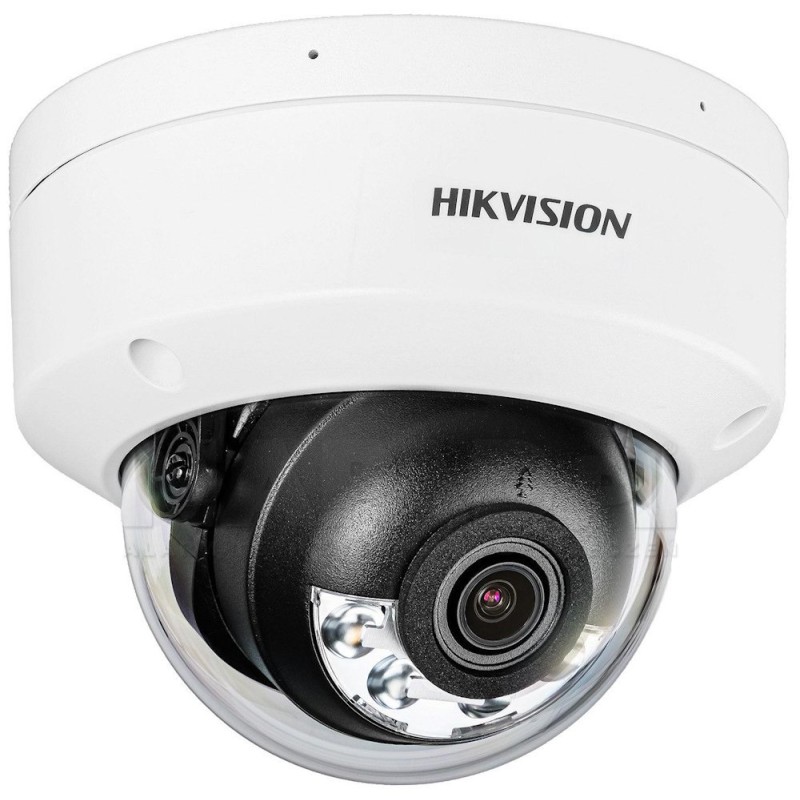 Hikvision 8MPix IP Dome Smart Hybrid Light AcuSense kamera LED/IR 30m, audio, alarm, IP67, IK10