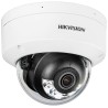 Hikvision 8MPix IP Dome Smart Hybrid Light AcuSense kamera LED/IR 30m, audio, alarm, IP67, IK10