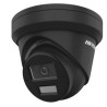 Hikvision 4MPix IP Turret Smart Hybrid Light AcuSense kamera LED/IR 30m, mikrofon, IP67, černý