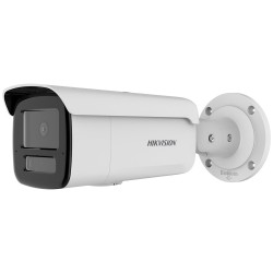 Hikvision 8MPix IP Bullet Hybrid ColorVu AcuSense kamera LED/IR 80m, mikrofon, IK10