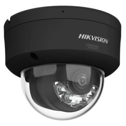 8MPix IP Dome Hybrid ColorVu AcuSense kamera LED/IR 30m,WDR 130dB,Audio,Alarm,IP67,IK10 cerná