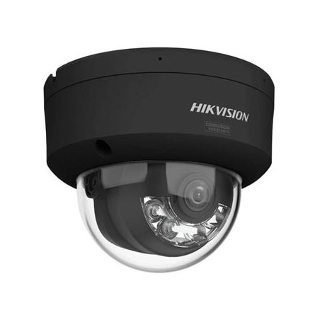 8MPix IP Dome Hybrid ColorVu AcuSense kamera LED/IR 30m,WDR 130dB,Audio,Alarm,IP67,IK10 cerná