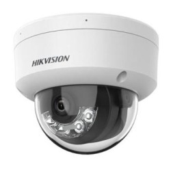 Hikvision 4MPix IP Dome Smart Hybrid Light AcuSense kamera LED/IR 30m, audio, alarm, IP67, IK10 DS2CD2143G2LIS2U(28MM)