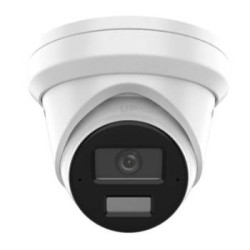Hikvision 2MPix IP Turret Smart Hybrid Light AcuSense kamera LED/IR 30m, mikrofon, IP67