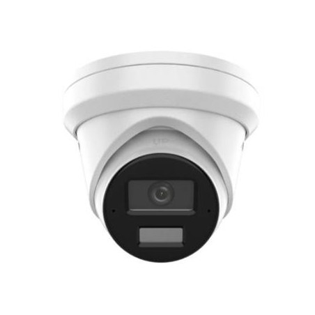 Hikvision 2MPix IP Turret Smart Hybrid Light AcuSense kamera LED/IR 30m, mikrofon, IP67