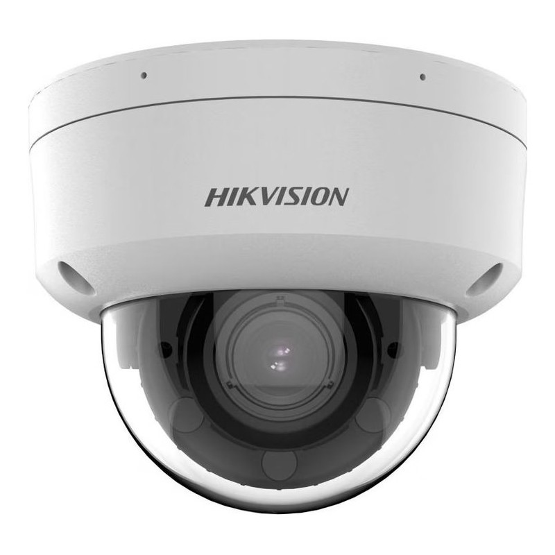 Hikvision 8MPix IP Dome Smart Hybrid Light AcuSense kamera LED/IR 40m, audio, alarm, IP67, IK10