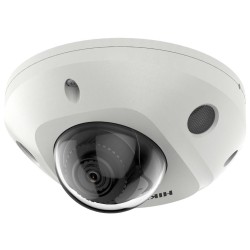 Hikvision 4MPix IP Mini Dome Smart Hybrid Light AcuSense kamera LED/IR 30m, audio, alarm, IP67, IK08