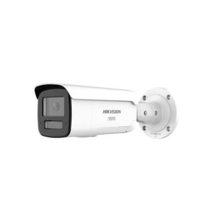 Hikvision 4MPix IP Bullet AcuSense kamera s nastavitelným ohniskem objektivu IR 60m, Mikrofon, Blikac, IP67