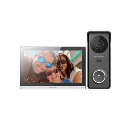 Hikvision Kit videotelefonu, analog. 4-drát, bytový monitor + dveřní stanice DSKIS313P(B)