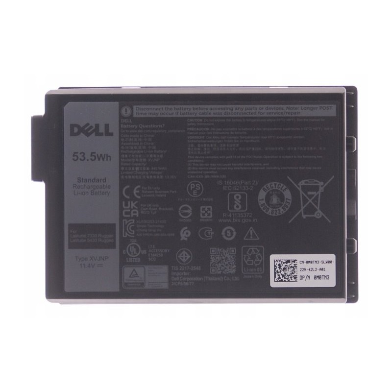 DELL Baterie/ 3-článková / 53.5Wh / Li-ION/ pro Latitude 5430 Rugged/ 7330 Rugged Extreme