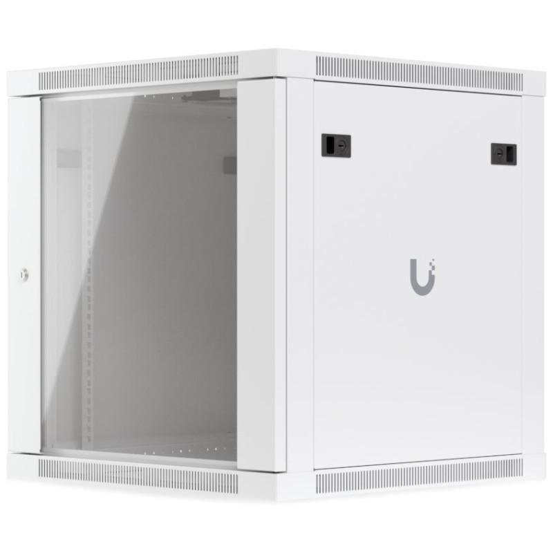 Ubiquiti UniFi 12U Rack Cabinet Wall 600 Glass - Nástěnný rozvaděč, výška 12U, ventilátory, prosklené dveře