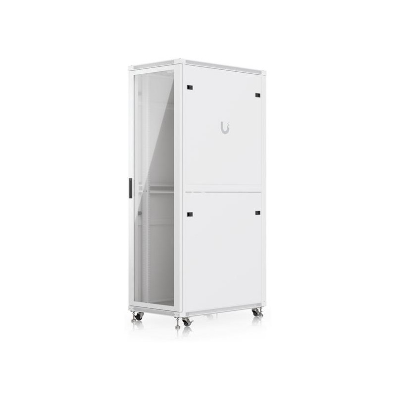 Ubiquiti UniFi 42U Rack Cabinet 1000 Glass - Stojanový rozvaděč, výška 42U, ventilátory, prosklené dveře