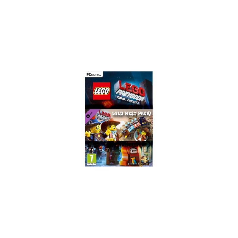 LEGO Movie Videogame Wild West Pack – herní rozšíření pro PC (elektronická licence)