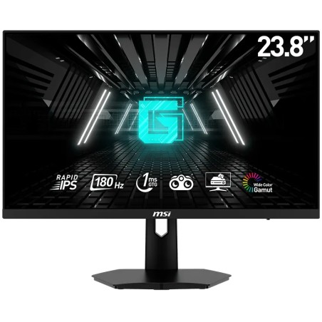 MSI Gaming G244F E2/ 24"/ 1920x1080/ IPS/ 1ms/ 180Hz/ 300cd/m2/ 1000:1/ HDMI/ DP/ VESA/ černý