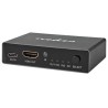 NEDIS HDMI přepínač/ 3x HDMI vstup/ 1x HDMI výstup/ 8K@60Hz/ 45 Gbps/ dálkově ovládaní/ hliník/ antracit