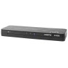 NEDIS HDMI převodník/ USB-C zásuvka/ 2x HDMI vstup/ 4x USB-A zásuvka/ 1x HDMI výstup/ 1cestný/ 4K@60Hz/ 18 Gbps/ ABS/ a