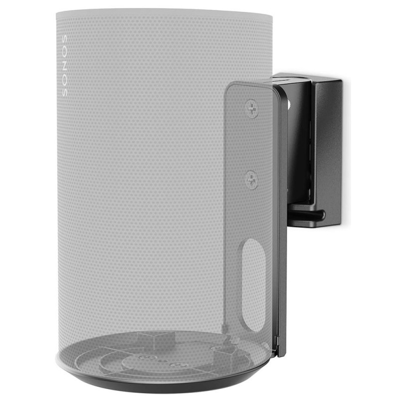 NEDIS montáž reproduktoru/ kompatibilní se Sonos Era 100/ nástěnný/ 3 kg/ náklon otočný/ naklápěcí/ ABS/ kov/ černý