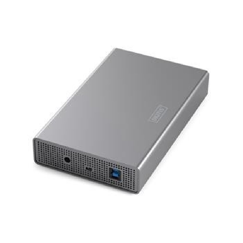 DIGITUS Externí box 3,5" SATA I/II/III - USB 3.0, hliníkový plášť, až 16TB