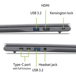 Acer CB516-1HT 16/C3-100U/8G/256GB/Chrome/noA